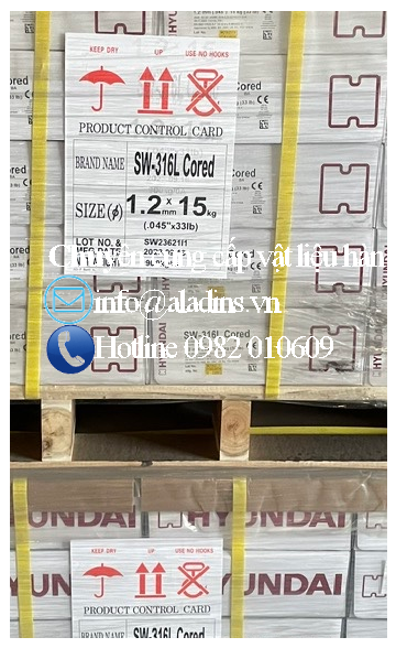 Dây hàn lõi thuốc SW-316L Cored