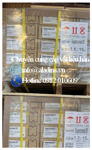 Dây hàn lõi thuốc Supercored 81