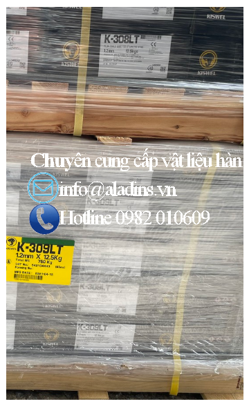Dây hàn lõi thuốc K-309LT Giải Pháp Hàn thép Inox và thép cacbon