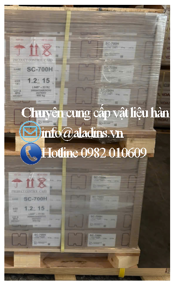 Dây hàn lõi thuốc SC-700H Dây hàn đắp cứng chống mài mòn độ cứng cao