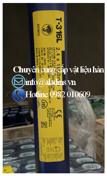 Que Hàn TIG T-316L – Giải Pháp Hàn Inox 316L Chất Lượng Cao Cho Môi Trường Ăn Mòn