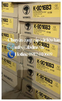 Que Hàn K-9016B3 Chính Hãng – Giải Pháp Hàn Thép Chịu Nhiệt Cr-Mo Hiệu Quả